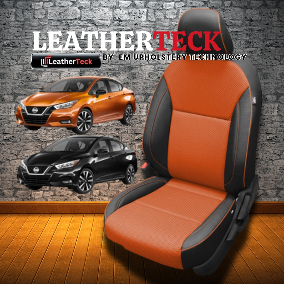 Katzkin Leather Seat Covers for 2020 Nissan Versa K2350-100