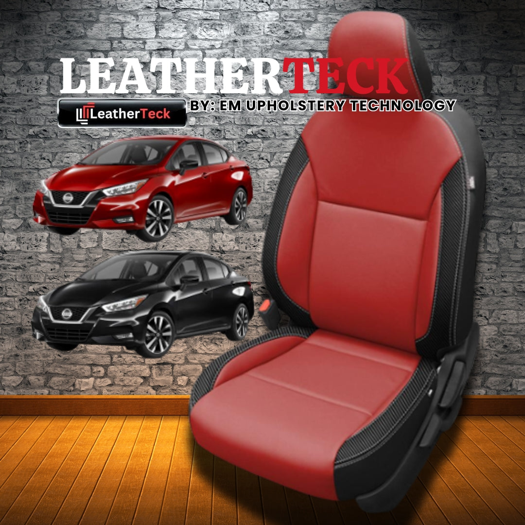 Katzkin Leather Seat Covers for 2020 Nissan Versa K2348-100