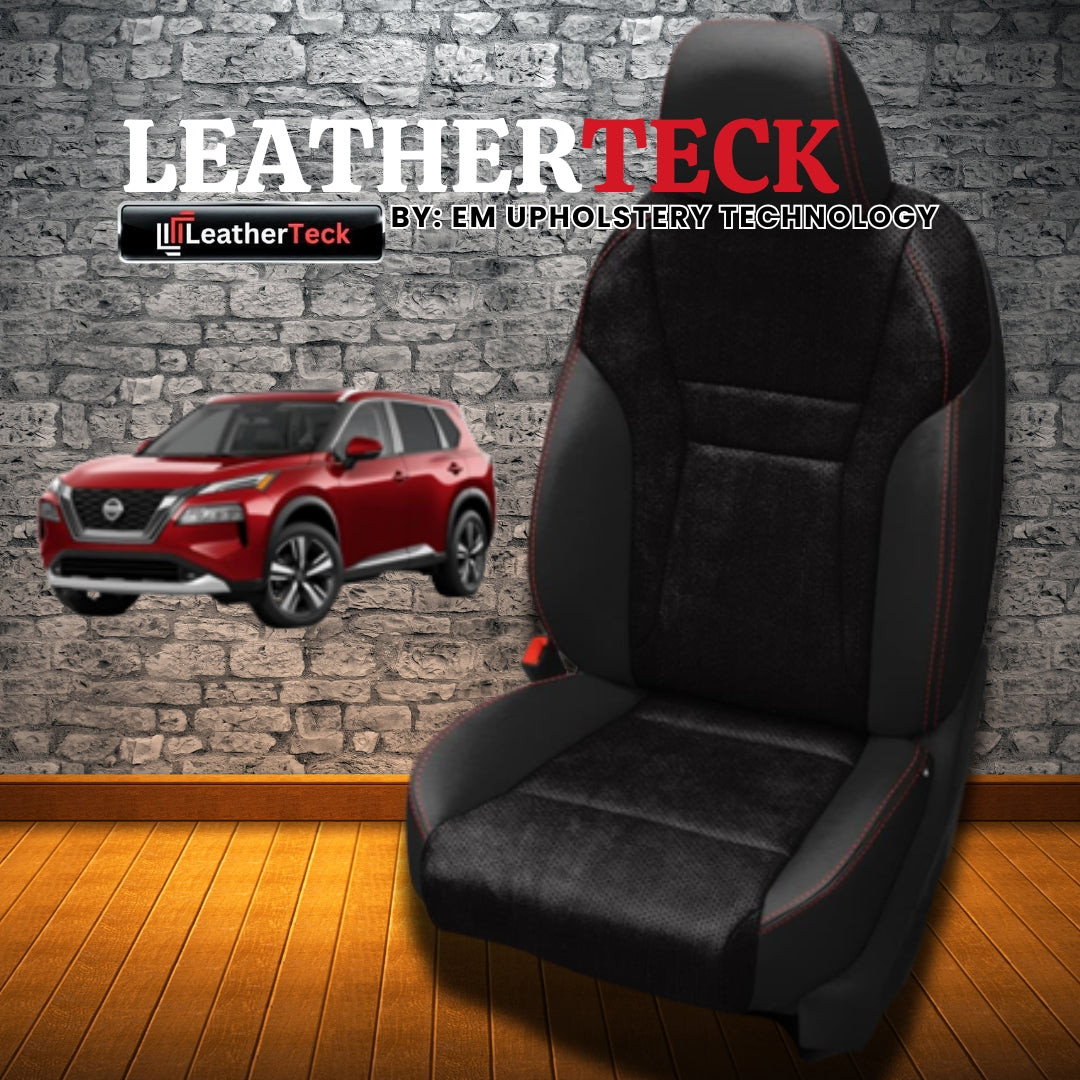 Katzkin Leather Seat Covers for 2021 - 2025 Nissan Rogue K2646-100