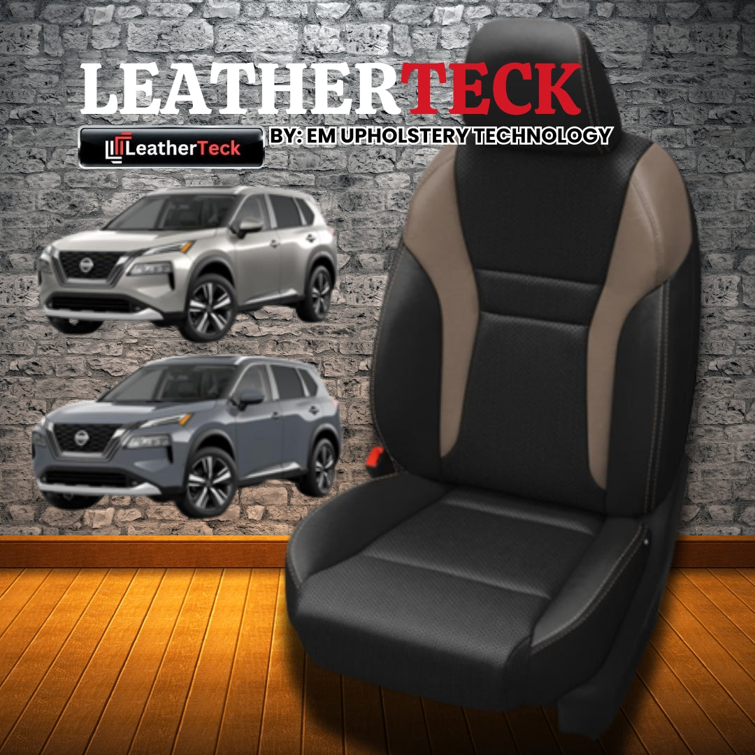 Katzkin Leather Seat Covers for 2017 - 2022 Nissan Rogue K1192-100