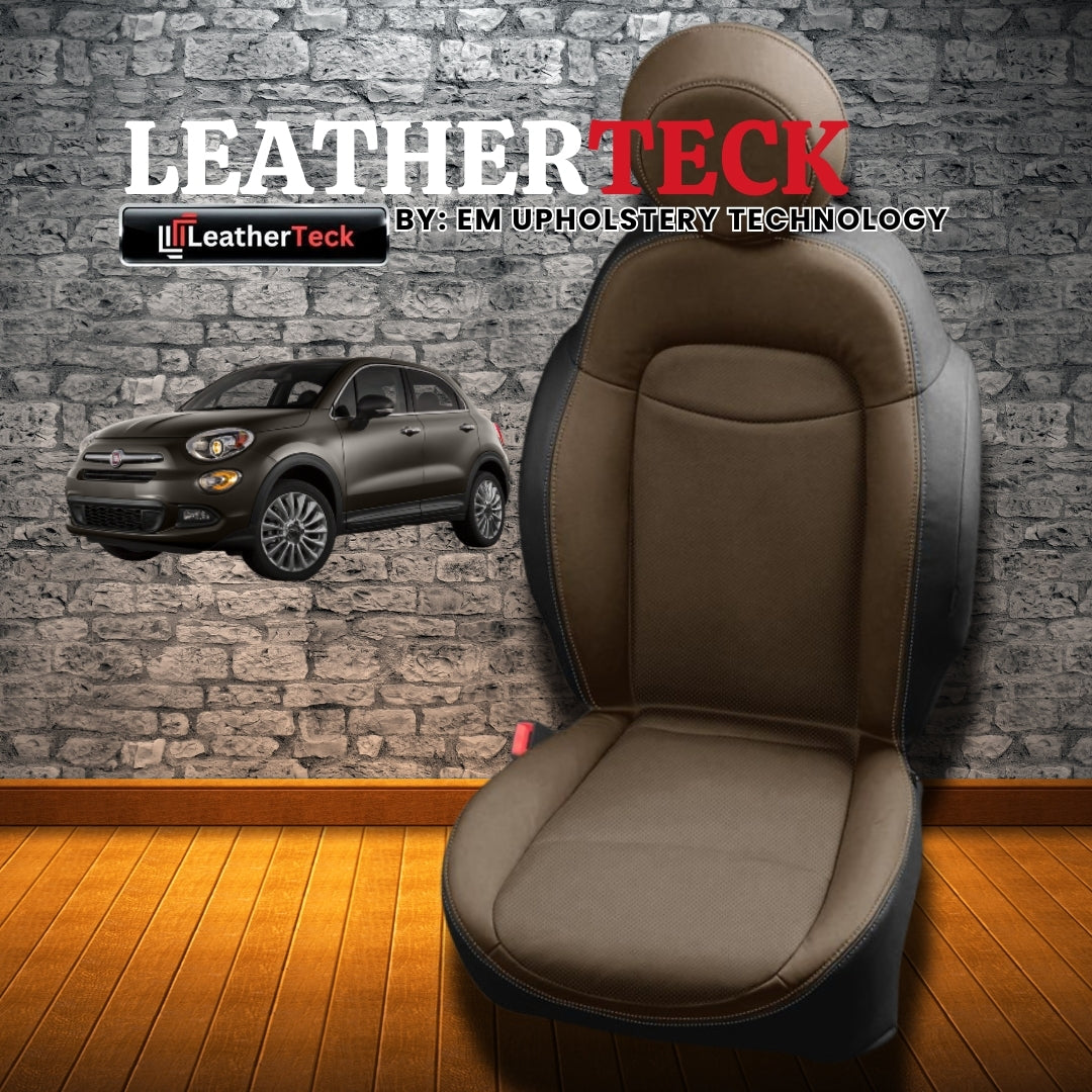 Katzkin Leather Seat Covers for 2016 Fiat 500x K668-100