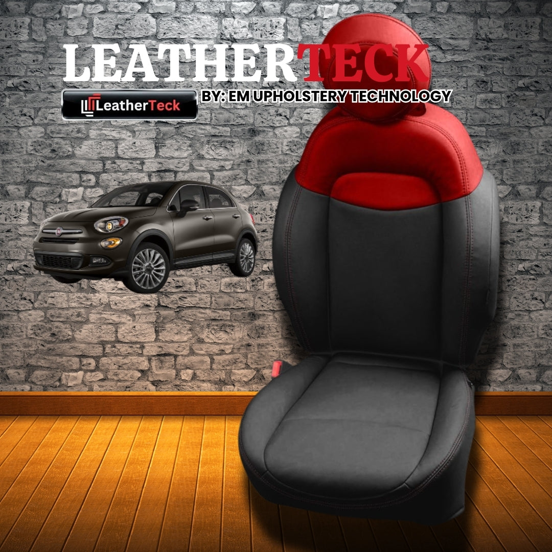 Katzkin Leather Seat Covers for 2016 Fiat 500x K662-100