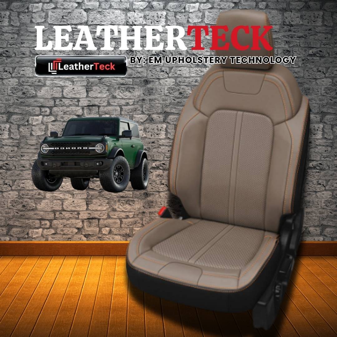 Katzkin Leather Seat Covers for 2021 - 2025 Ford Bronco K3138-100