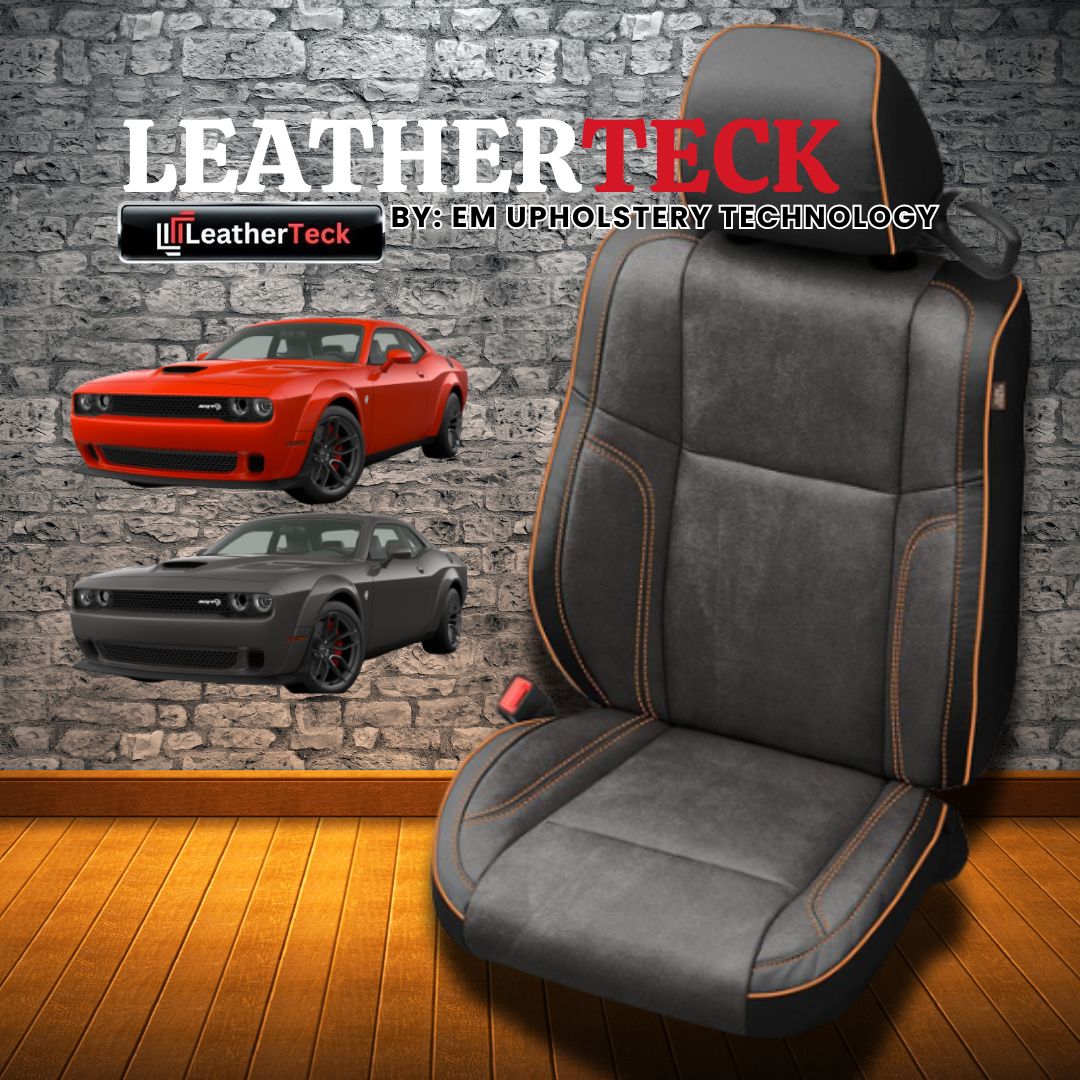 Katzkin Leather Seat Covers for 2015 - 2023 Dodge Charger K1798-100