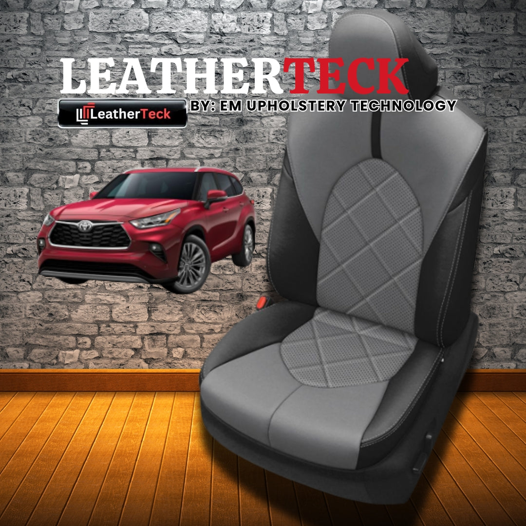 Katzkin Leather Seat Covers for 2020 - 2025 Toyota Highlander K2424-100